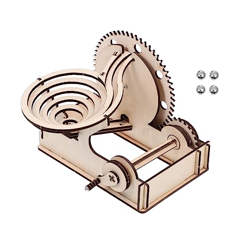 Yardwe 1Satz Holzpuzzle DIY Mechanisches Marmorlauf Bausatz Für Kreatives Hand Cremebing Ball Aus Holz Fördert Geschicklichkeit Und Konzentration Yardwe 1Satz Holzpuzzle DIY Mechanisches Marmorlauf Bausatz Für Kreatives Hand Cremebing Ball Aus Holz Fördert Geschicklichkeit Und Konzentration von Yardwe