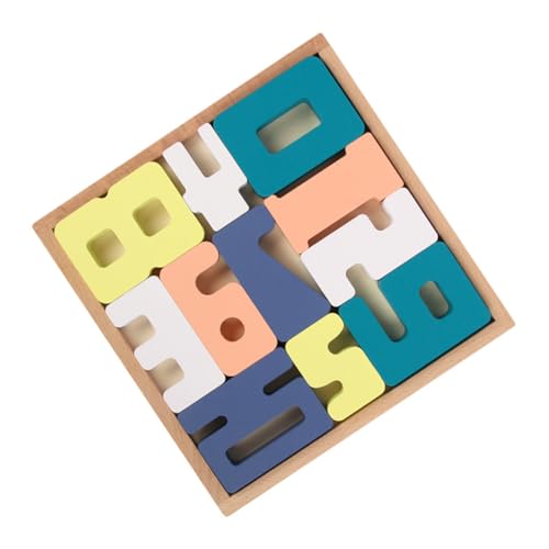 Yardwe 1Satz Holzpuzzle Farberkennung Für Pädagogisches Motorischen Fähigkeiten Und Kognitiven Entwicklung Für Kleinkinder Und Vorschulkinder von Yardwe