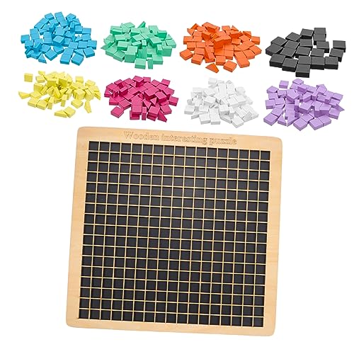 Yardwe 1Satz Holzpuzzle für Pädagogisches Puzzle mit Farbigen Blockmustern Interaktives Lernspielzeug für Eltern Junge Mädchen Interaktion Kreative und Praktische Fähigkeiten Yardwe 1Satz Holzpuzzle für Pädagogisches Puzzle mit Farbigen Blockmustern Interaktives Lernspielzeug für Eltern Junge Mädchen Interaktion Kreative und Praktische Fähigkeiten von Yardwe