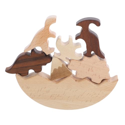 Yardwe 1Satz Holzspielzeug Dinosaurier Stapelspiel Kognitives Balancespielzeug Für Interaktives Holzspiel Mit Dinosaurier Thema Fördert Motorische Fähigkeiten Und Kreativität Yardwe 1Satz Holzspielzeug Dinosaurier Stapelspiel Kognitives Balancespielzeug Für Interaktives Holzspiel Mit Dinosaurier Thema Fördert Motorische Fähigkeiten Und Kreativität von Yardwe