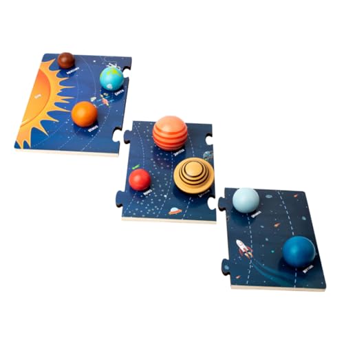 Yardwe 1Satz Holzspielzeug Sonnensystem Puzzle Für Interaktives Solarsystem Lernspielzeug des Planetaren Wissens Für Jahre Yardwe 1Satz Holzspielzeug Sonnensystem Puzzle Für Interaktives Solarsystem Lernspielzeug des Planetaren Wissens Für Jahre von Yardwe