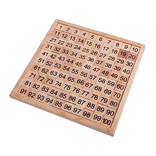 Yardwe 1Satz Holzspielzeug Zahlenrätsel Für Pädagogisches Puzzle Zur Frühen Von Kleinkindern Lustiges Lernspielzeug Für Jungen von Yardwe