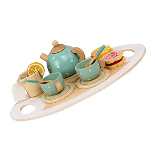 Yardwe 1Satz Holztee Set Für Interaktives Für Teeparty Rollenspiele Sicheres Holzspielzeug Für Jungen Für Kreative Nachmittage Teiliges Set Yardwe 1Satz Holztee Set Für Interaktives Für Teeparty Rollenspiele Sicheres Holzspielzeug Für Jungen Für Kreative Nachmittage Teiliges Set von Yardwe