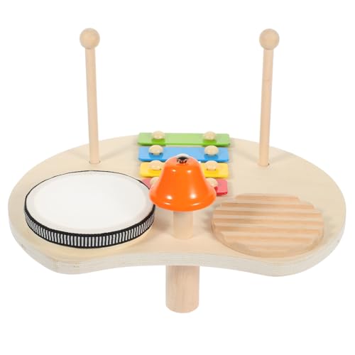 Yardwe 1Satz Holztrommel Für Kleinkinder Teiliges Musikspielzeug Mit Xylophon Und Klopfender Glocke Fördert Kreativität Und Motorische Fähigkeiten Für Kindergeburtstage Yardwe 1Satz Holztrommel Für Kleinkinder Teiliges Musikspielzeug Mit Xylophon Und Klopfender Glocke Fördert Kreativität Und Motorische Fähigkeiten Für Kindergeburtstage von Yardwe