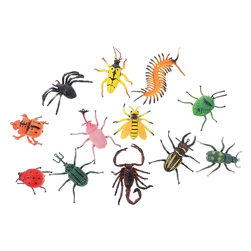 Yardwe 1Satz Insekten Verschiedene Insektenmodelle Realistische Insektenfiguren Für Bildungszwecke Party Insekten Trickspielzeug Für Lernspiele von Yardwe