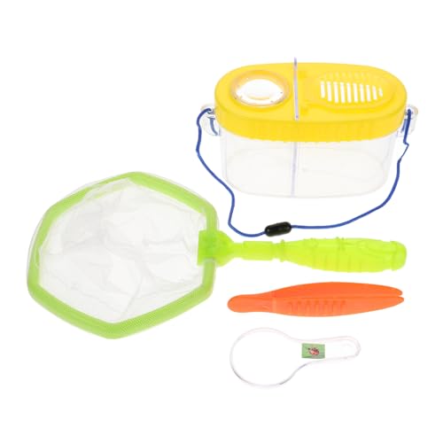 Yardwe 1Satz Insektenfänger Für Insektenbeobachtungsbox Mit Netz Kit Für Outdoor Entdeckungen Wissenschaftliches Lernspielzeug Für Kleine Naturforscher Teilig von Yardwe