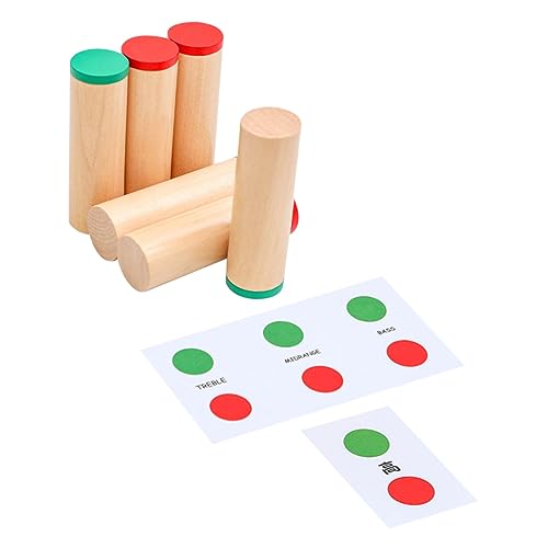 Yardwe 1Satz Interaktives Musikspielzeug Für Pädagogisches Zur des Auditiven Trainings Aus Hochwertigen Materialien Für Frühkindliche Bildung Und Sensorische von Yardwe