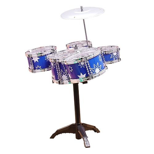 Yardwe 1Satz Jazz Schlagzeug Set Pädagogisches Für Kreative Frühförderung Trommeln Musikinstrument Für Gehirnentwicklung Und Musikalischen von Yardwe