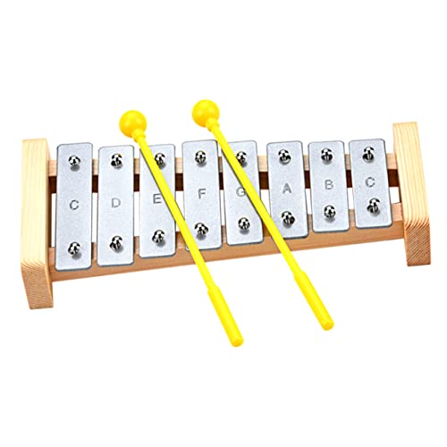 Yardwe 1Satz Klavier Für Tragbares Musikinstrument Hand Auge Koordination Und Musikalischen Kreativität Für Drinnen Und Draußen Mit Schlägern von Yardwe