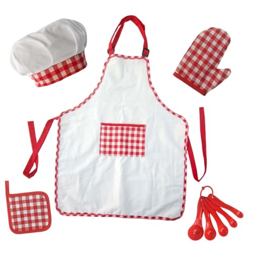 Yardwe 1Satz Kochschürze Für Jungen Und Teiliges Kinderküchen Zubehör Mit Schürze Und Mehr Für Kleine Beim Und Backen Und Einfach Yardwe 1Satz Kochschürze Für Jungen Und Teiliges Kinderküchen Zubehör Mit Schürze Und Mehr Für Kleine Beim Und Backen Und Einfach von Yardwe