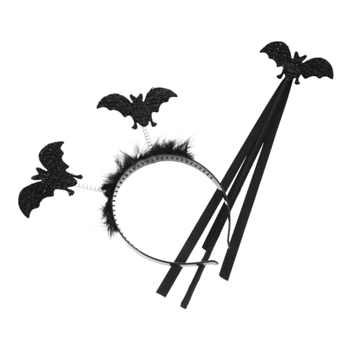 Yardwe 1Satz Kostüm Haarband für Halloween und Festivals Teiliges Headband mit Großem Bat und Magischem Stab Requisite für Partys und Auftritte Yardwe 1Satz Kostüm Haarband für Halloween und Festivals Teiliges Headband mit Großem Bat und Magischem Stab Requisite für Partys und Auftritte von Yardwe