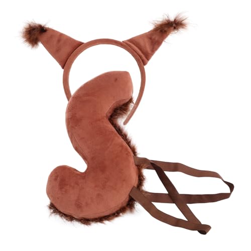 Yardwe 1Satz Kostüm Set mit Plüsch Haarband für Erwachsene Karneval Halloween und Cosplay Events Einstellbare Süßes Design Yardwe 1Satz Kostüm Set mit Plüsch Haarband für Erwachsene Karneval Halloween und Cosplay Events Einstellbare Süßes Design von Yardwe