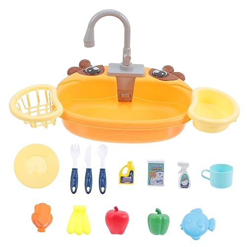 Yardwe 1Satz Küchenspüle mit Wasserzirkulation Sichere und Realistische Spülerfahrung für Kleinkinder für Rollenspiele und Kreative Aktivitäten Yardwe 1Satz Küchenspüle mit Wasserzirkulation Sichere und Realistische Spülerfahrung für Kleinkinder für Rollenspiele und Kreative Aktivitäten von Yardwe
