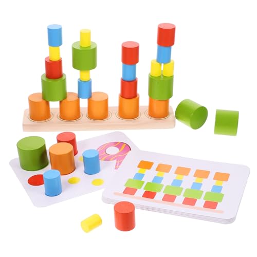 Yardwe 1Satz Lernspielzeug Für Holz Zylindrische Stapelspiel Blöcke Förderungs Spielzeugsäule Aus Holz Für Partyspielzeug Konzentrationstraining Kindergarten Jahre Yardwe 1Satz Lernspielzeug Für Holz Zylindrische Stapelspiel Blöcke Förderungs Spielzeugsäule Aus Holz Für Partyspielzeug Konzentrationstraining Kindergarten Jahre von Yardwe