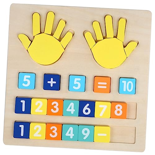 Yardwe 1Satz Lernspielzeug Für Mathe Mit Additions Und Subtraktionsfunktionen Pädagogische Spielhilfe Hand Augen Koordination Für Jahre Alte von Yardwe