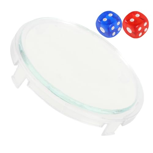 Yardwe 1Satz Mahjong Maschinen Glasabdeckung mit Dice Cover Schutzzubehör für Vollständige Mahjong Schutz Ihrer Wertvollen von Yardwe