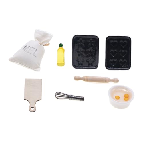 Yardwe 1Satz Mini Backen Für Teiliges Puppenhaus Küchendekor Sicheres Und Langlebiges Backzubehör Für Rollenspiele Zum Dekorieren Von Miniaturhäusern von Yardwe