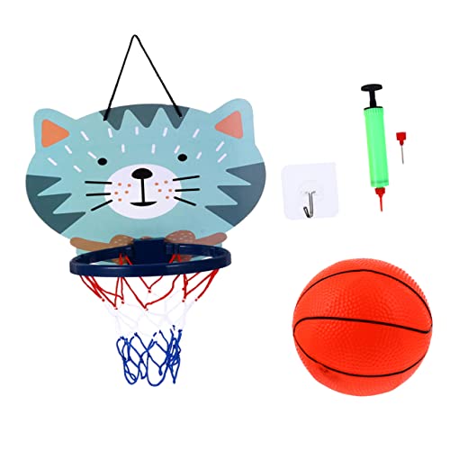 Yardwe 1Satz Mini Basketball Set Mit Basketballkorb Für Indoor Und Outdoor Für Heimbüro Und Schlafzimmer Mini Basketball Und Farbe Zufällig von Yardwe