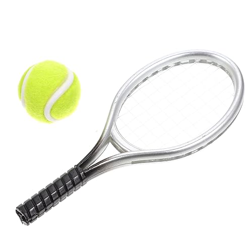 Yardwe 1satz Miniatur Tennis Schläger Und Modell Dekoratives Zubehör Für Puppenhäuser Leichte Und Langlebige Dekoration Für Kreative Mini-szenen Sicheres Spielzeug Yardwe 1satz Miniatur Tennis Schläger Und Modell Dekoratives Zubehör Für Puppenhäuser Leichte Und Langlebige Dekoration Für Kreative Mini-szenen Sicheres Spielzeug von Yardwe