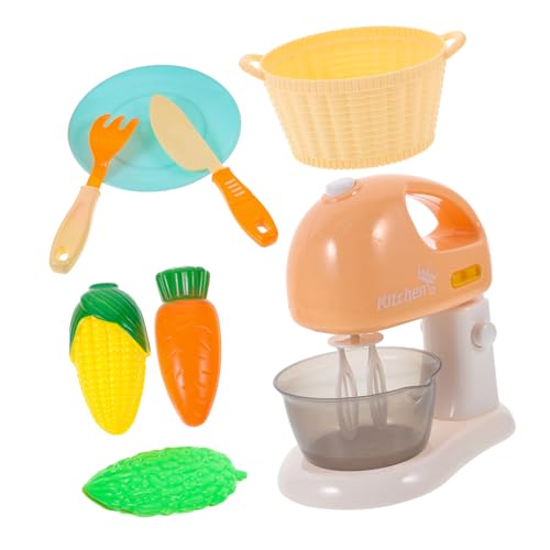 Yardwe 1Satz Mixer Mini Küchenmaschine Eierschläger Für Rollenspiele Für Bildungsförderndes Küchenspielzeug Ohne Batterien von Yardwe
