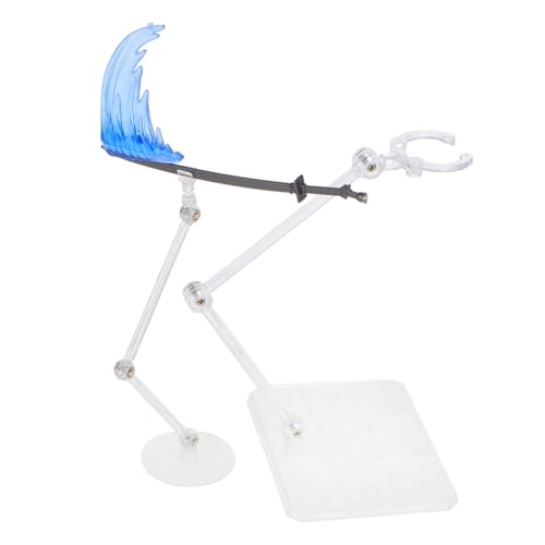 Yardwe 1Satz Modell für Action Figuren mit Schwertelementen Handgefertigter Display Halter für Puppenmodelle Vielseitige Basis zur Präsentation für Sammler von Yardwe