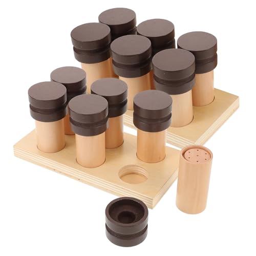 Yardwe 1Satz Montessori Geruchssinnesspielzeug Aus Holz Interaktive Sinnesbox Für Lernspielzeug Für Vorschulkinder Fördert Kreativität Yardwe 1Satz Montessori Geruchssinnesspielzeug Aus Holz Interaktive Sinnesbox Für Lernspielzeug Für Vorschulkinder Fördert Kreativität von Yardwe
