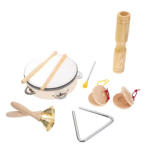 Yardwe 1Satz Musikinstrumente für Kleinkinder aus Teiliges für Frühe Sichere und Langlebige Schlaginstrumente Fördert Musikalität und Greiffähigkeit von Yardwe