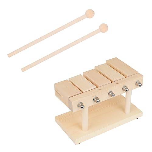 Yardwe 1Satz Orff Schlagzeug Für Teiliges Holzspielzeug Mit Klangstöcken Für Musikunterricht Und Kreative Freizeitgestaltung Fördert Musikalische Fähigkeiten Und Freude von Yardwe