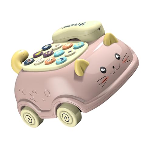 Yardwe 1Satz Pädagogisches Telefonspielzeug Für Imitation Musik Telefon Mit Tasten Fördert Sprachentwicklung Und Kreativität Für Kleinkinder Ab Jahr Ansprechendem von Yardwe