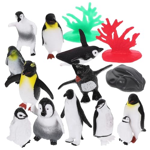 Yardwe 1Satz Pinguin Figuren Teiliges Tierfiguren aus Hochwertigem für Kreative Spielwelten und Schreibtisch Dekoration Anregend für Fantasie Yardwe 1Satz Pinguin Figuren Teiliges Tierfiguren aus Hochwertigem für Kreative Spielwelten und Schreibtisch Dekoration Anregend für Fantasie von Yardwe