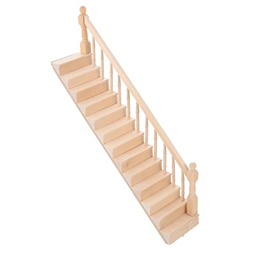Yardwe 1Satz Puppenhaus DIY Treppenmodell Für Wohnraumgestaltung Sicher Und Langlebig Für Zubehör Und Kreative Spielwelten Yardwe 1Satz Puppenhaus DIY Treppenmodell Für Wohnraumgestaltung Sicher Und Langlebig Für Zubehör Und Kreative Spielwelten von Yardwe
