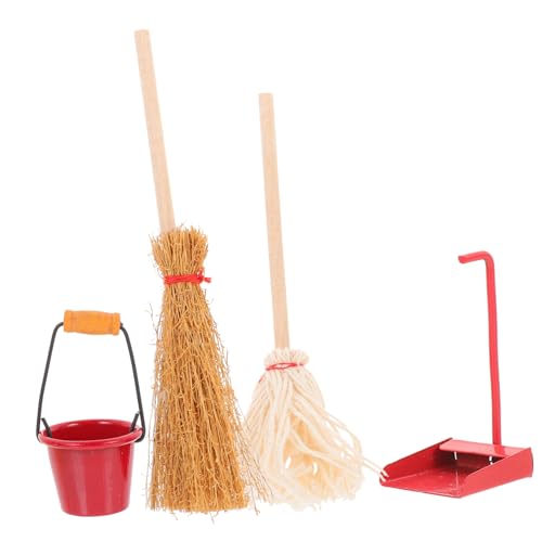 Yardwe 1Satz Puppenhaus Reinigungsset Teilig Eimer Kehrschaufel Und Besen Und Puppenhauszubehör Für Kreative Spielwelten Und Reinigungsarbeiten Yardwe 1Satz Puppenhaus Reinigungsset Teilig Eimer Kehrschaufel Und Besen Und Puppenhauszubehör Für Kreative Spielwelten Und Reinigungsarbeiten von Yardwe