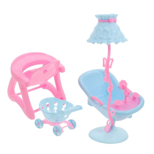 Yardwe 1Satz Puppenhaus Set Teiliges Zubehör für Rollenspiele Babybadewanne Einkaufswagen und Möbel Sicheres und Langlebiges für Perfektes für Geburtstage Yardwe 1Satz Puppenhaus Set Teiliges Zubehör für Rollenspiele Babybadewanne Einkaufswagen und Möbel Sicheres und Langlebiges für Perfektes für Geburtstage von Yardwe