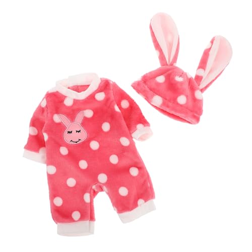 Yardwe 1Satz Puppenkleidung Süßer Overall Für Babypuppen Langlebiges Puppenzubehör Aus Plüsch Einfach Anzuziehen Kreatives Und Puppenliebhaber von Yardwe