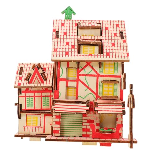 Yardwe 1Satz Puzzle DIY Bausatz aus Holz Handgefertigtes Modell für Erwachsene Kreative Dekoration für Schreibtisch und Regal Leicht und Langlebig Yardwe 1Satz Puzzle DIY Bausatz aus Holz Handgefertigtes Modell für Erwachsene Kreative Dekoration für Schreibtisch und Regal Leicht und Langlebig von Yardwe