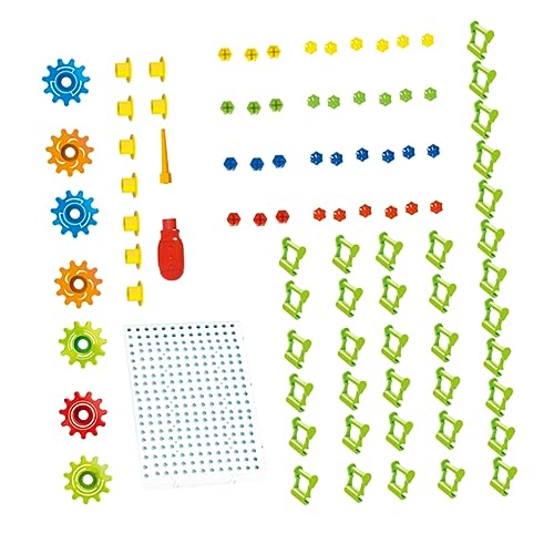Yardwe 1Satz Radkettenspielzeug DIY Puzzle Kreatives Gear Chain Zum Zusammenbauen Und Auseinandernehmen Vielfältige Farben Für Jahren von Yardwe