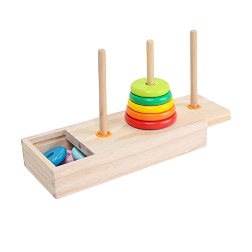 Yardwe 1Satz Regenbogen Stapelturm aus Holz für Kleinkinder Teiliges mit Dicken Ringen Frühes Lernspielzeug Beobachtung und Feinmotorik für Ab Jahr Yardwe 1Satz Regenbogen Stapelturm aus Holz für Kleinkinder Teiliges mit Dicken Ringen Frühes Lernspielzeug Beobachtung und Feinmotorik für Ab Jahr von Yardwe