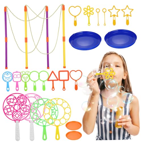 Yardwe 1Satz Riesige Blasenstäbe Für Blasenblaswerkzeug Mit Blasenbauset Für Outdoor Spiele Und Partys Spaß Für Ganze Familie Yardwe 1Satz Riesige Blasenstäbe Für Blasenblaswerkzeug Mit Blasenbauset Für Outdoor Spiele Und Partys Spaß Für Ganze Familie von Yardwe