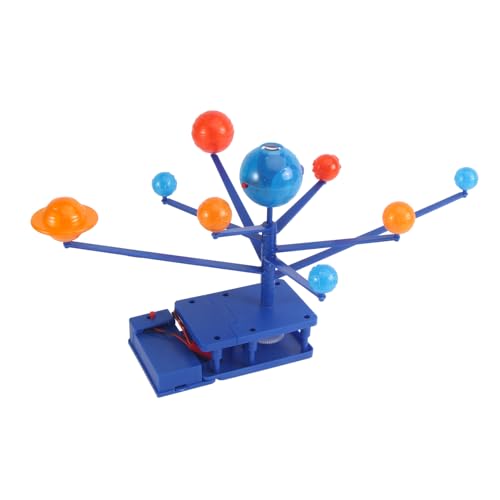 Yardwe 1satz Planetarisches Modell Für Junge Mädchen Rotierendes Astronomisches Spielzeug Lernspielzeug Für Sonnensystem DIY Bastelset Ohne Batterien Für Junge -Fans von Yardwe