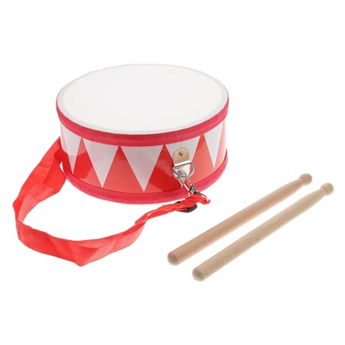 Yardwe 1Satz Schlagzeugset Snaredrum Mit Schlägeln Percussion Für Musikalische Früherziehung Geburtstagsgeschenk Für Jungen Und Fördert Konzentration von Yardwe