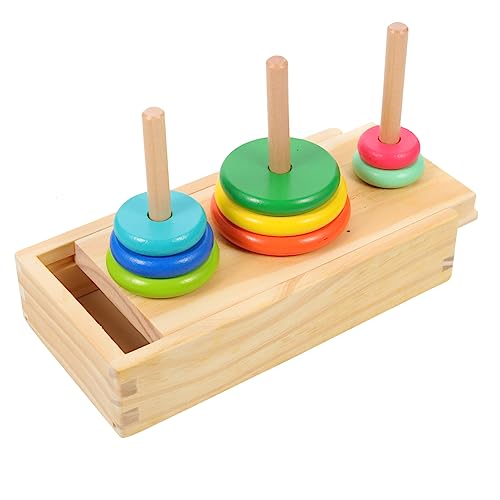 Yardwe 1Satz Stacking Rings für Kleinkinder Lagiges Holzspielzeug für Frühe Entwicklung Fördert Fantasie und Motorische Fähigkeiten Lehrreiches Stapelspielzeug Bunten Farben Yardwe 1Satz Stacking Rings für Kleinkinder Lagiges Holzspielzeug für Frühe Entwicklung Fördert Fantasie und Motorische Fähigkeiten Lehrreiches Stapelspielzeug Bunten Farben von Yardwe