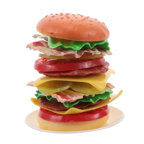 Yardwe 1Satz Stapelspielzeug für Interaktives Hamburger Balancierspiel Motorik Koordination und Konzentration Spaß Beim Schichten und Ausbalancieren und Farbenfroh Yardwe 1Satz Stapelspielzeug für Interaktives Hamburger Balancierspiel Motorik Koordination und Konzentration Spaß Beim Schichten und Ausbalancieren und Farbenfroh von Yardwe