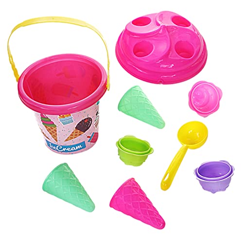 Yardwe 1Satz Strand Eimer für Lustiges Lernspielzeug für Kleinkinder Cartoon Design Sicheres und Langlebiges Material für Strand Freien Zufällige Farben von Yardwe