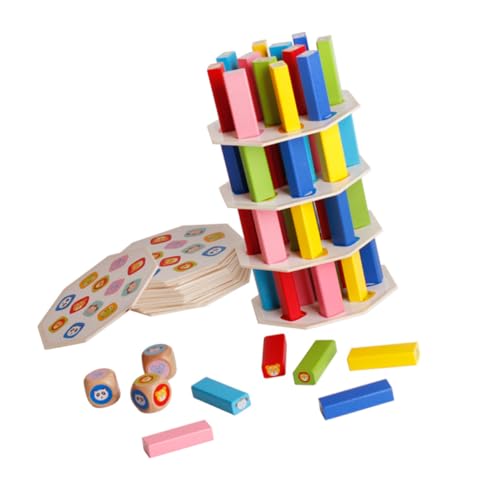 Yardwe 1Satz Teilige Holzstapelspielzeug für Pädagogisches Lernspielzeug Kreativität und Sozialen Fähigkeiten für Jungen und Jahren Stapelbare Yardwe 1Satz Teilige Holzstapelspielzeug für Pädagogisches Lernspielzeug Kreativität und Sozialen Fähigkeiten für Jungen und Jahren Stapelbare von Yardwe