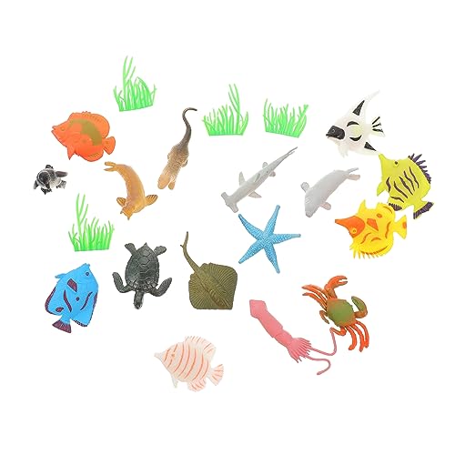 Yardwe 1Satz Tiere Modellset Teiliges mit Figuren und Wasserpflanzen Realistische Meerestiere für Fördert Kreativität und Fantasie für Geburtstagsfeiern Yardwe 1Satz Tiere Modellset Teiliges mit Figuren und Wasserpflanzen Realistische Meerestiere für Fördert Kreativität und Fantasie für Geburtstagsfeiern von Yardwe
