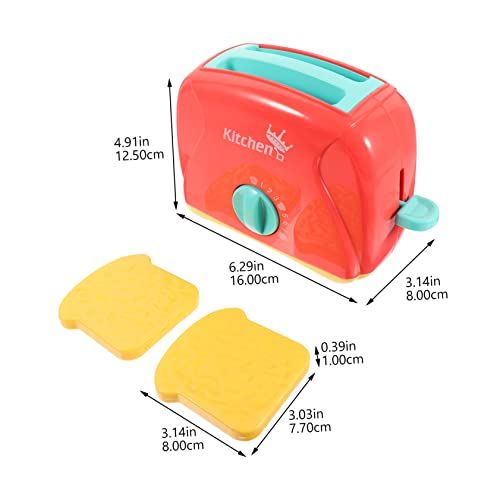 Yardwe 1Satz Toaster Für Simulation Für Kreatives Rollenspiel Pädagogisches Kochspielzeug Für Praktische Fähigkeiten Und Farberkennung Für Kinderzimmer Dekoration Yardwe 1Satz Toaster Für Simulation Für Kreatives Rollenspiel Pädagogisches Kochspielzeug Für Praktische Fähigkeiten Und Farberkennung Für Kinderzimmer Dekoration von Yardwe
