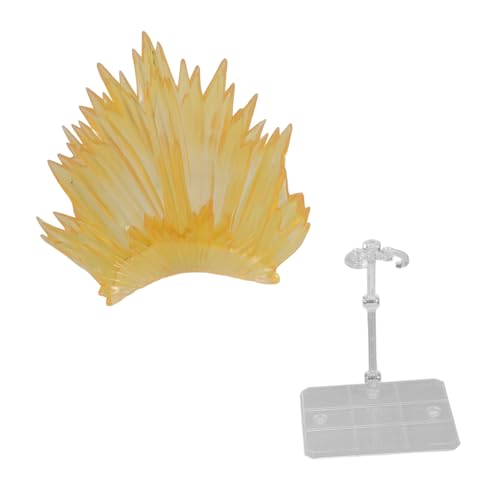 Yardwe 1Satz Transparenter Action Figuren Display Halter mit Effektteilen für Modelleffekte für Sammler und von Kunstwerken und Actionfiguren von Yardwe