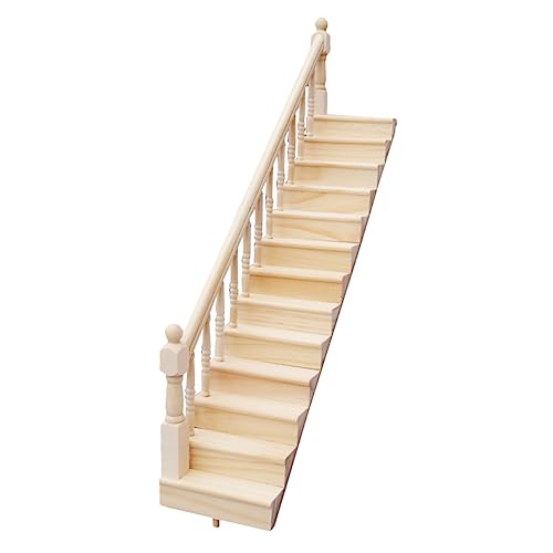 Yardwe 1Satz Treppe Für Puppenhaus Leichte Und Spielzeugaccessoires Für Kreative Miniaturszenen Für Rollenspiele Und Dekoration Yardwe 1Satz Treppe Für Puppenhaus Leichte Und Spielzeugaccessoires Für Kreative Miniaturszenen Für Rollenspiele Und Dekoration von Yardwe