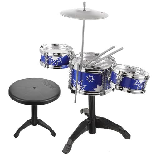 Yardwe 1Satz Trommel Musikinstrumente Mit Trommeln Für Vorschulerziehung Fördert Hand Augen Koordination Und Musikalisches Talent Stuhl Yardwe 1Satz Trommel Musikinstrumente Mit Trommeln Für Vorschulerziehung Fördert Hand Augen Koordination Und Musikalisches Talent Stuhl von Yardwe