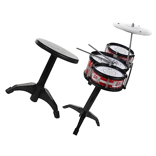 Yardwe 1Satz Trommelset für Musikinstrument mit Trommeln Fördert Konzentration und Pädagogisches für Jungen und Langlebig und Sicher Yardwe 1Satz Trommelset für Musikinstrument mit Trommeln Fördert Konzentration und Pädagogisches für Jungen und Langlebig und Sicher von Yardwe